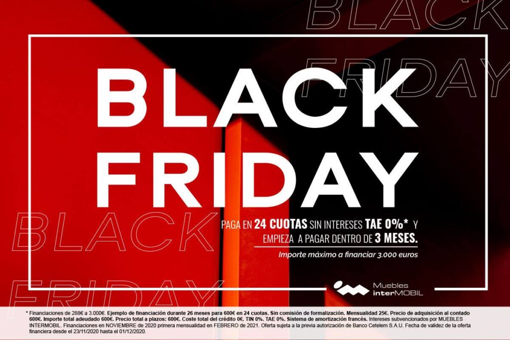 BLACK FRIDAY EL BAZAR MUEBLES MODELED