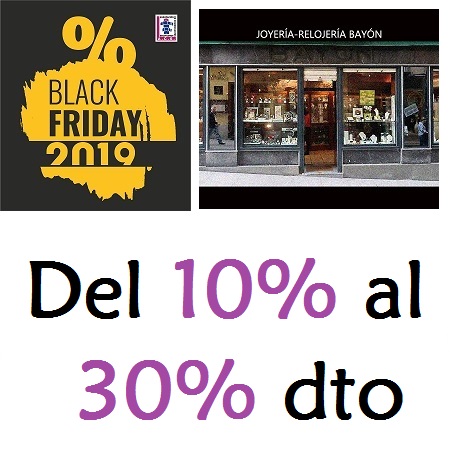 BLACK FRIDAY JOYERIA BAYON